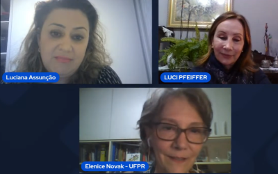 Coodenadora do DEDICA participa de live com professores da UFPR
